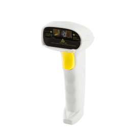 SX-101A3 White 1D Laser Wired Barcode Scanner